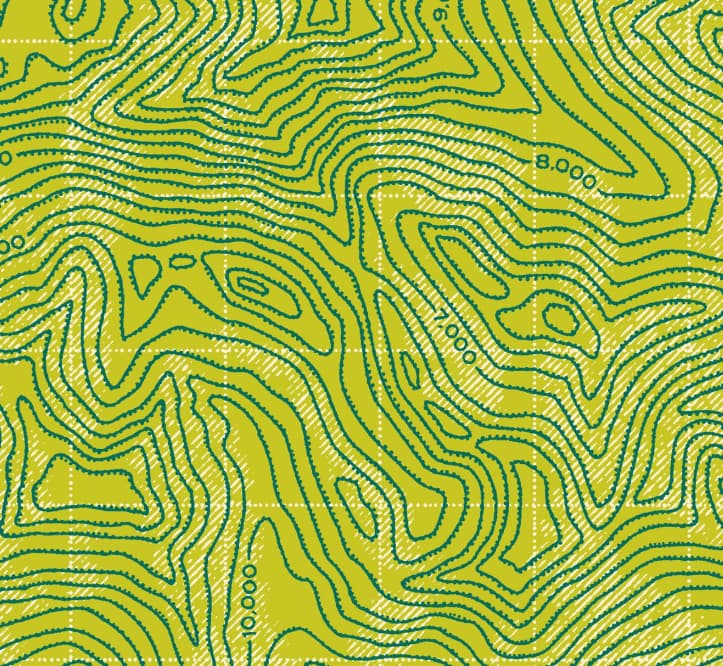 Topographic map pattern